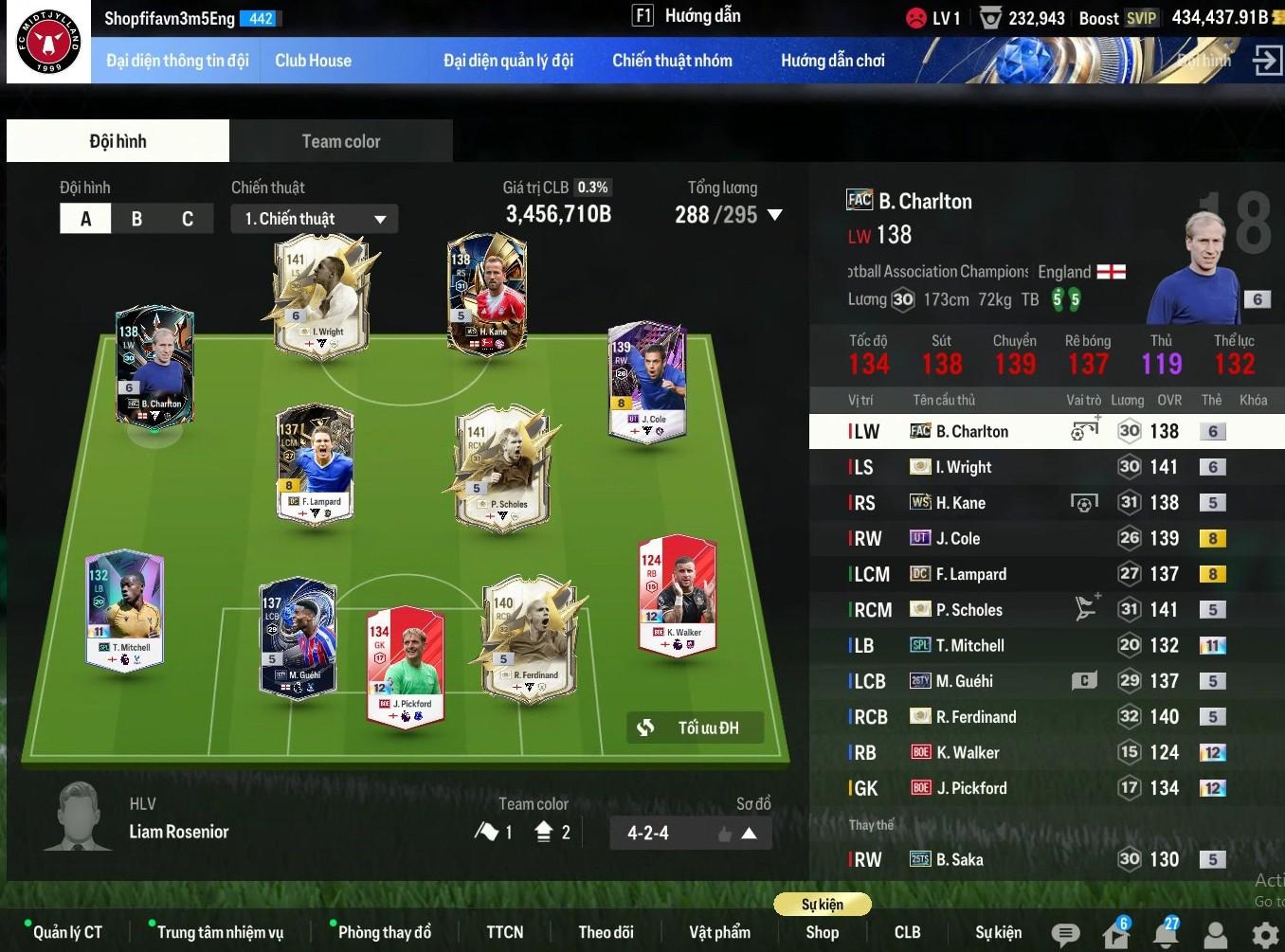 Tài khoản FO4 #44674