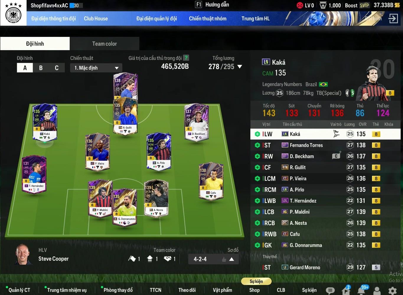 Tài khoản FO4 #41779