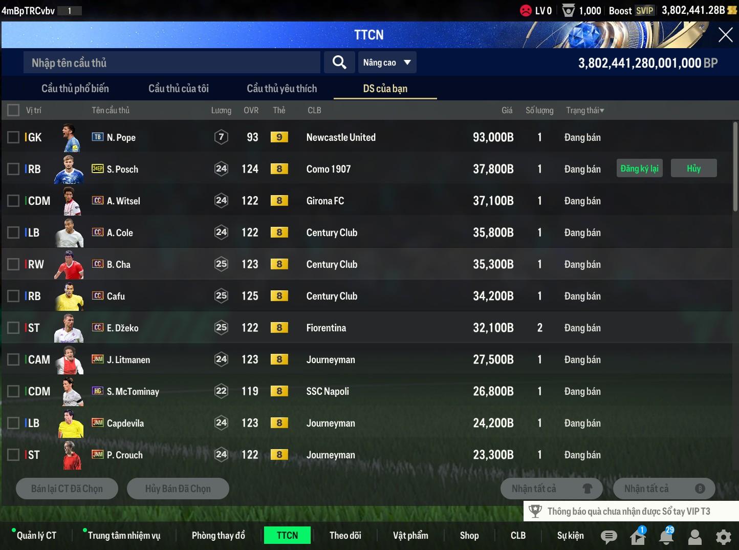 Tài khoản FO4 #43468