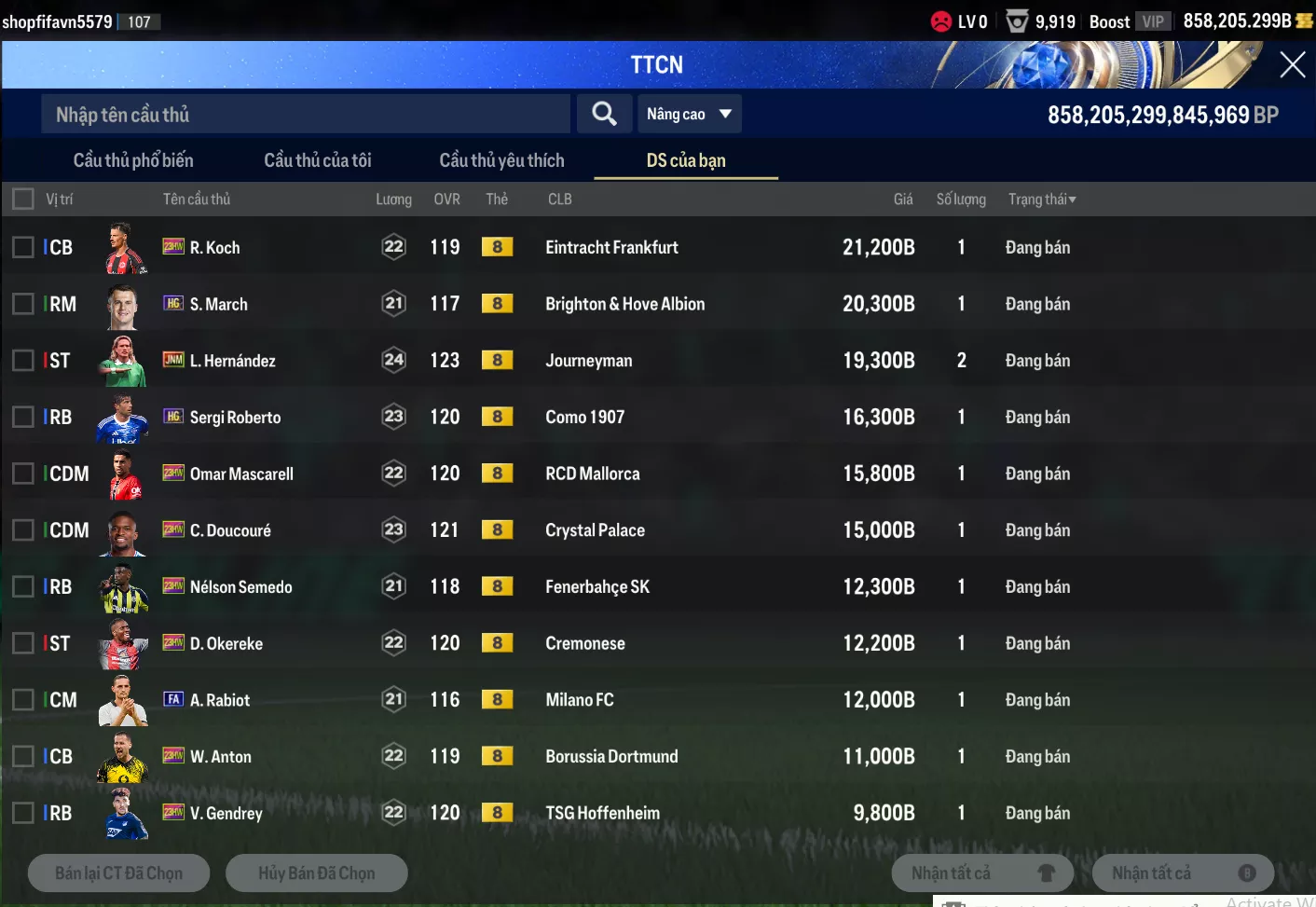 Tài khoản FO4 #43028