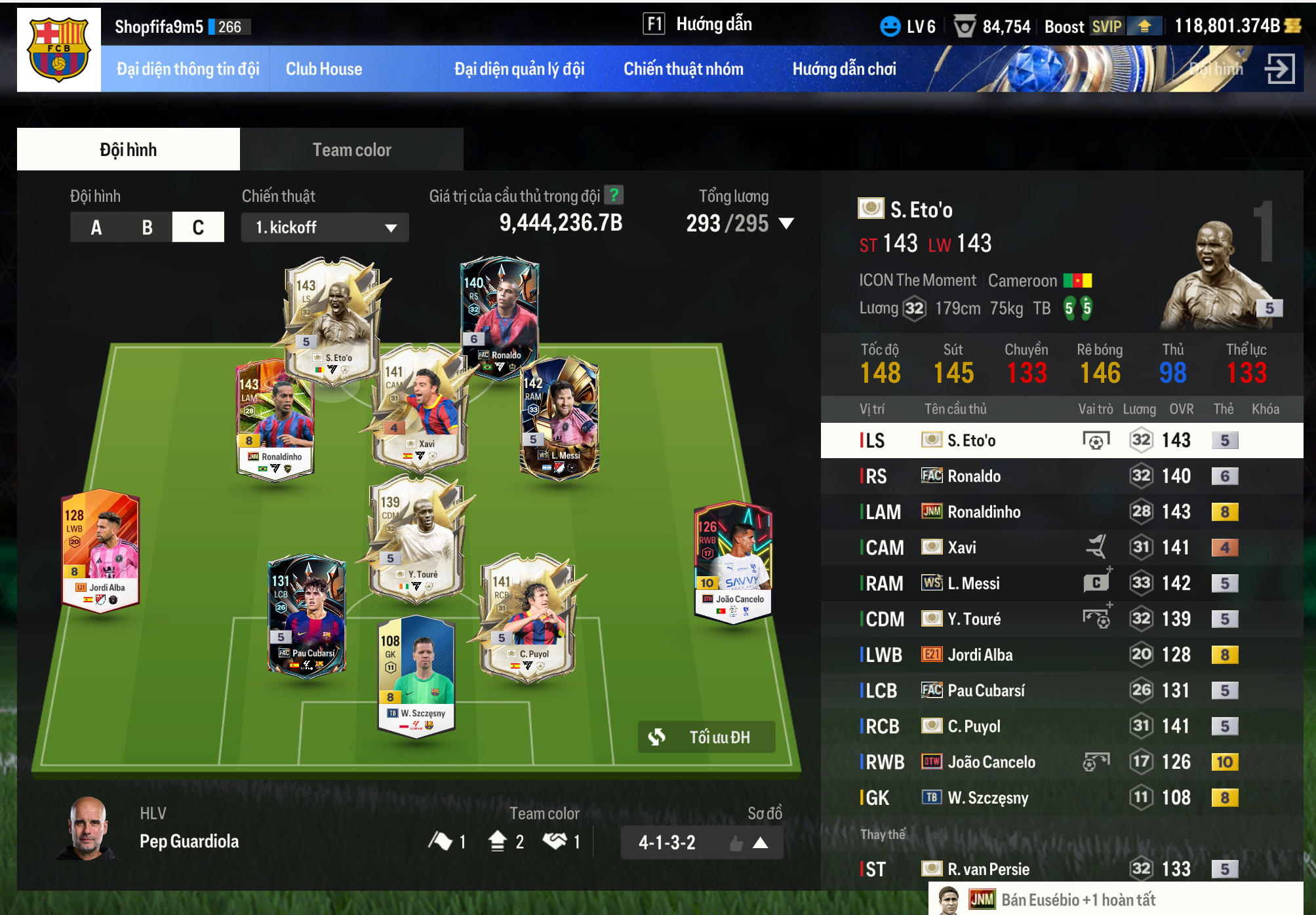 Tài khoản FO4 #44752