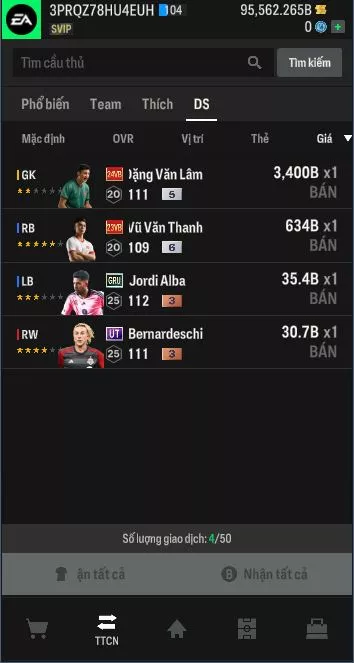 Tài khoản FO4 #35561