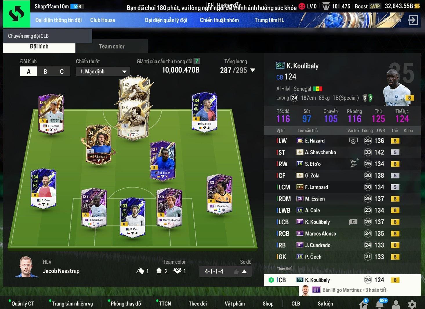 Tài khoản FO4 #43649