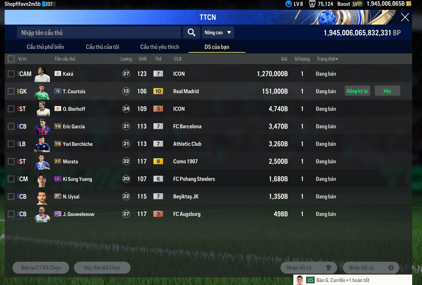 Tài khoản FO4 #41790