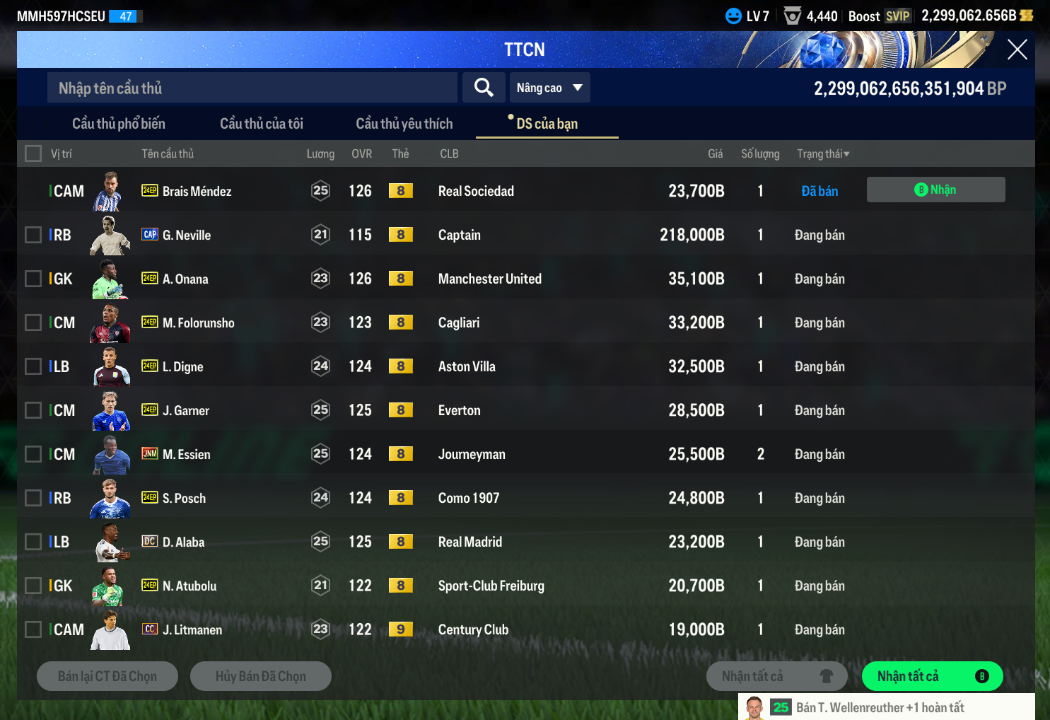 Tài khoản FO4 #45990