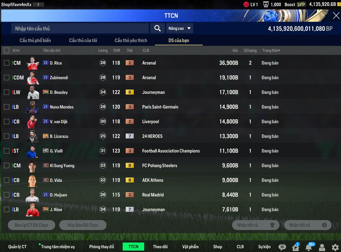 Tài khoản FO4 #41529