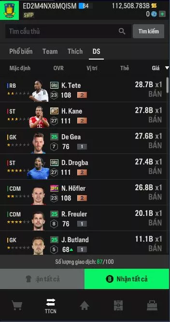 Tài khoản FO4 #36654