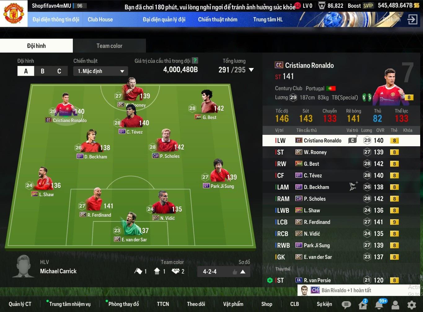 Tài khoản FO4 #42860