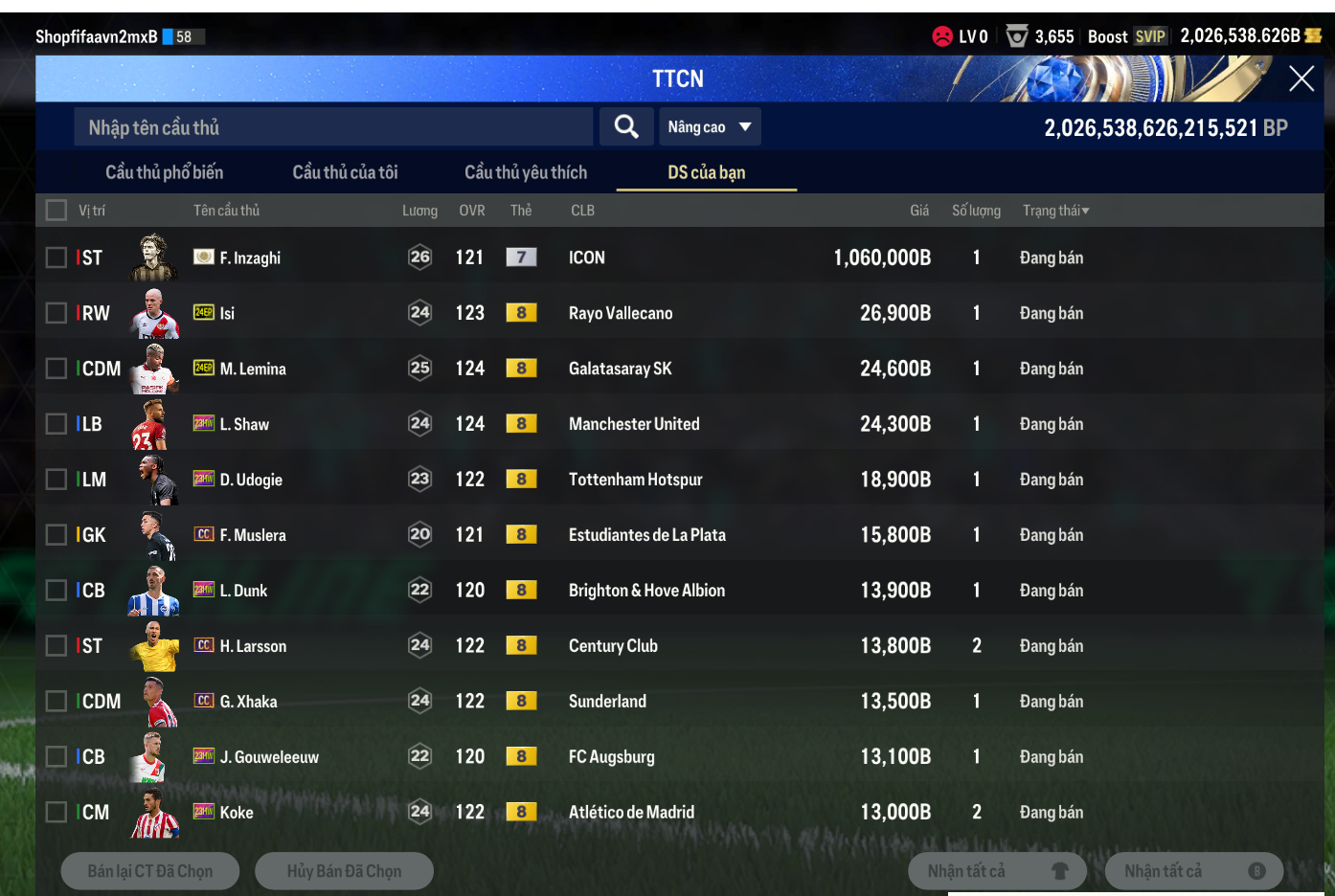 Tài khoản FO4 #44295