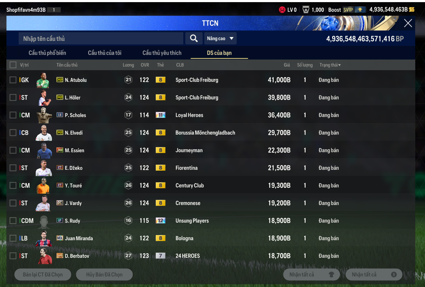 Tài khoản FO4 #43898