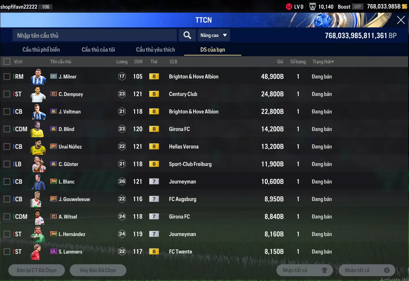 Tài khoản FO4 #42848