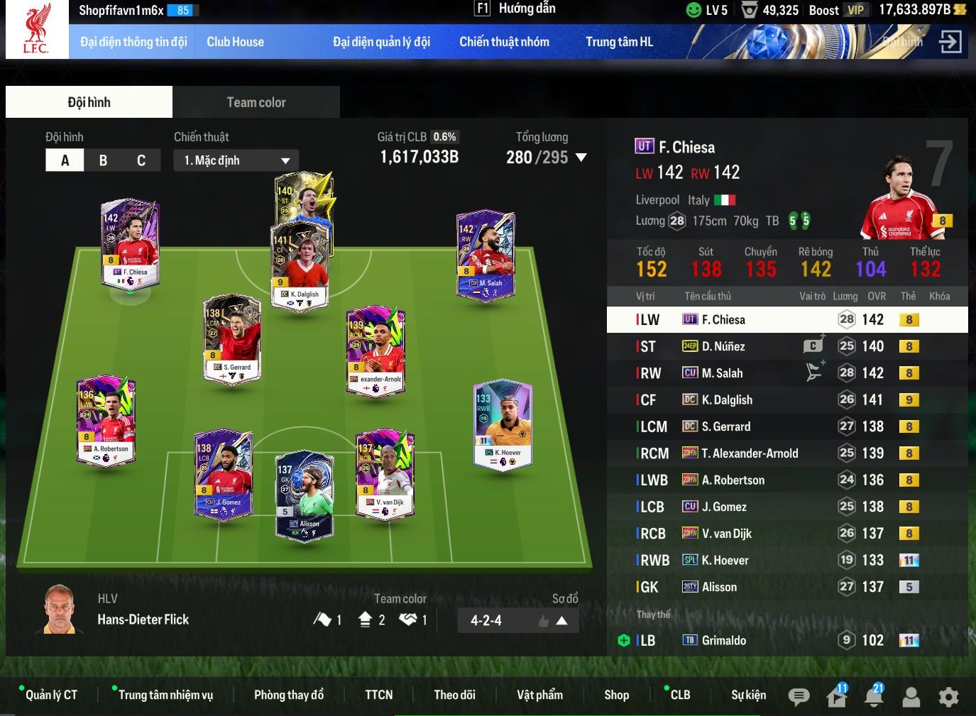 Tài khoản FO4 #43145