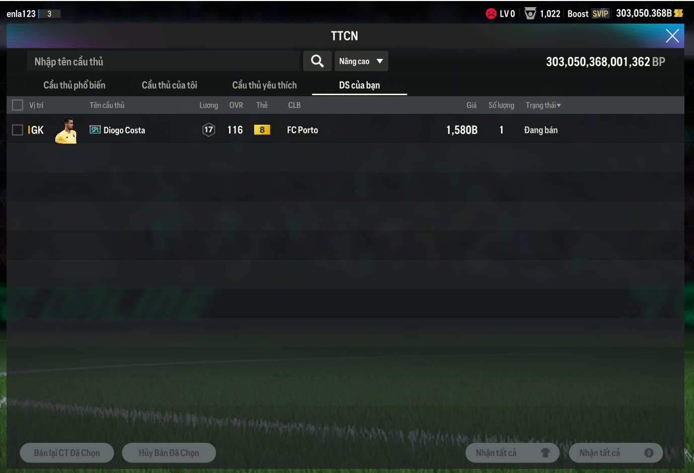 Tài khoản FO4 #36810