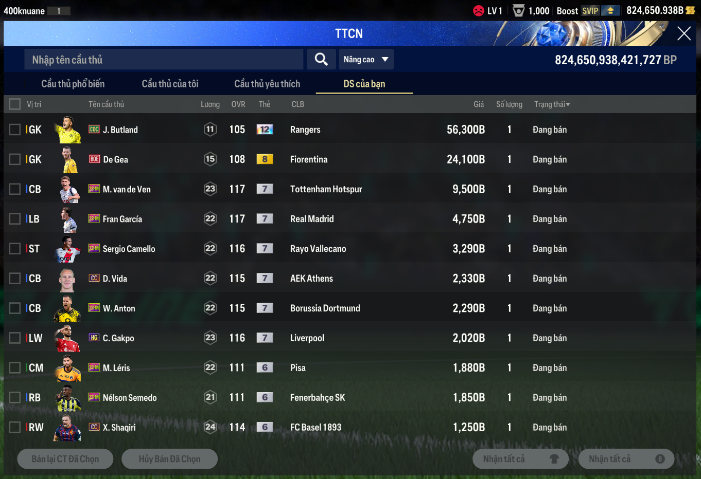 Tài khoản FO4 #40857