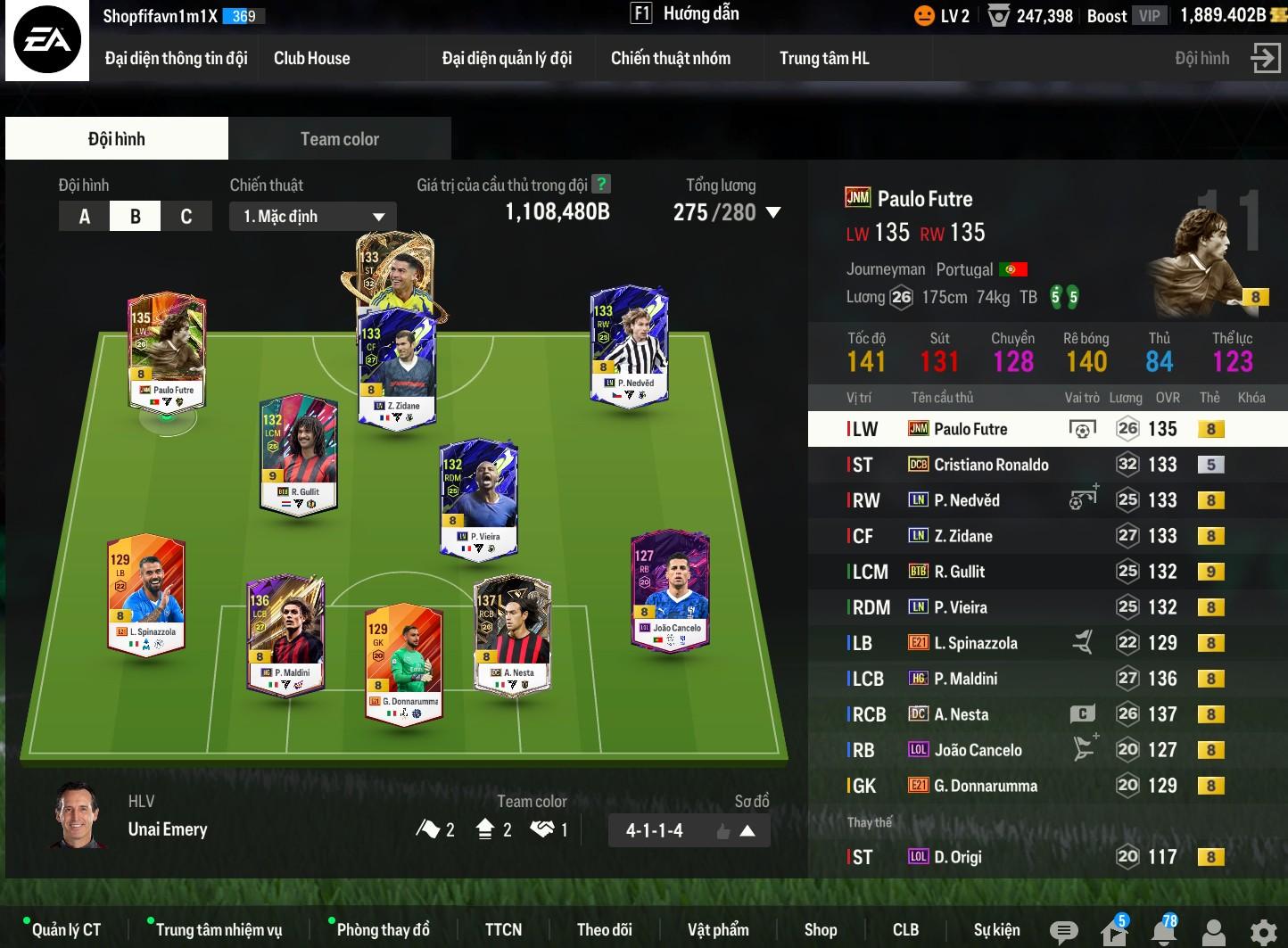 Tài khoản FO4 #34572