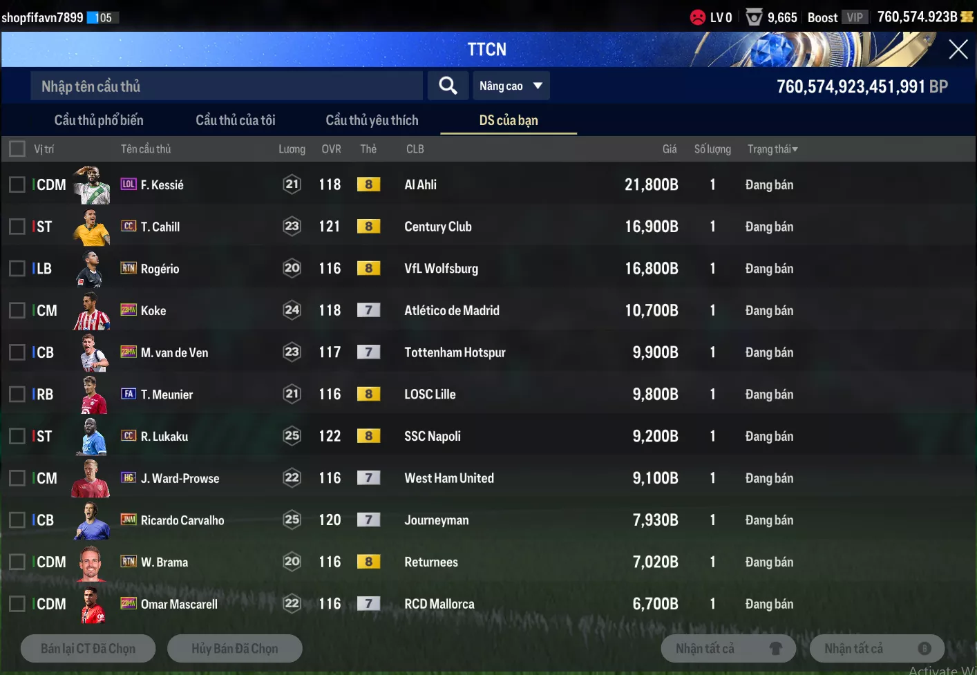 Tài khoản FO4 #43029