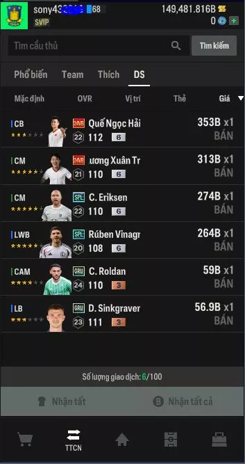 Tài khoản FO4 #36862