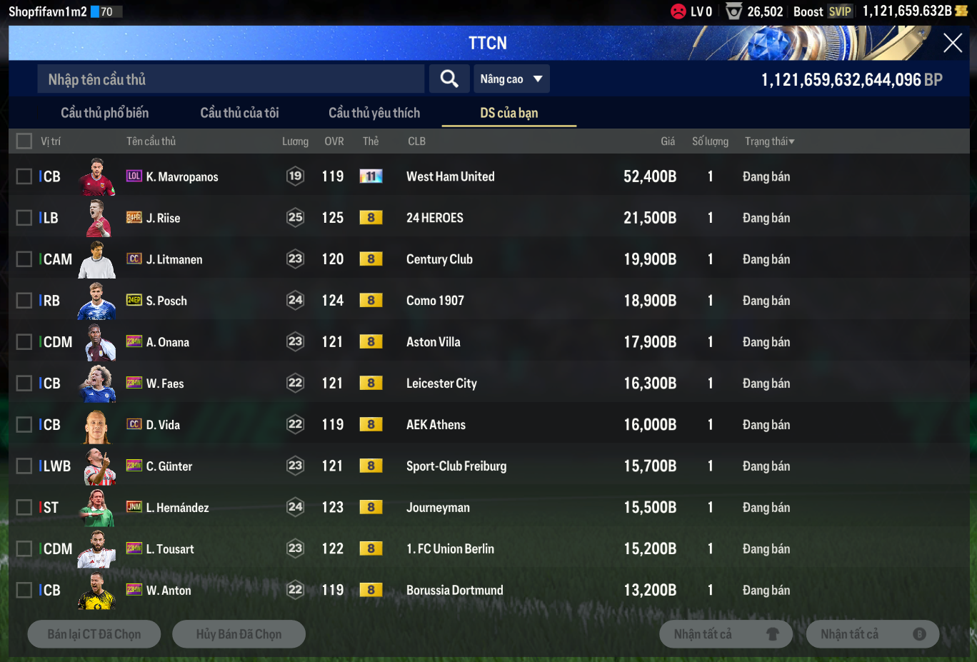 Tài khoản FO4 #43820