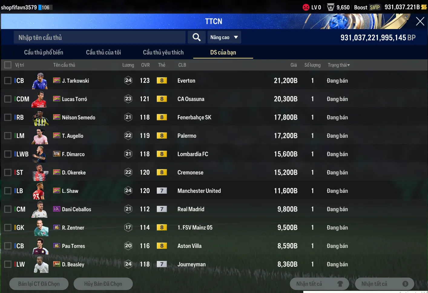 Tài khoản FO4 #43618