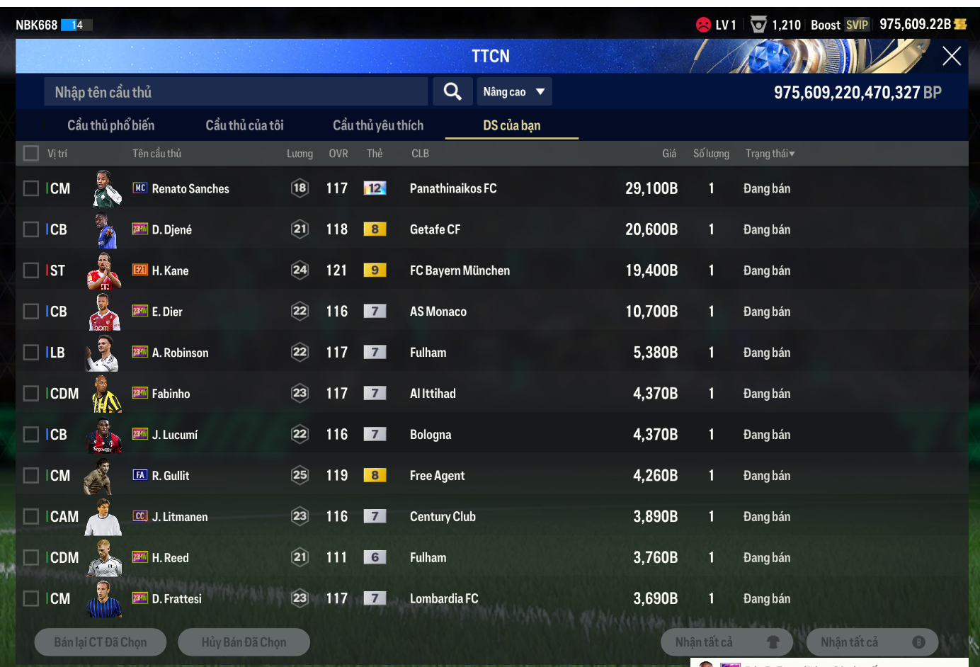 Tài khoản FO4 #41004