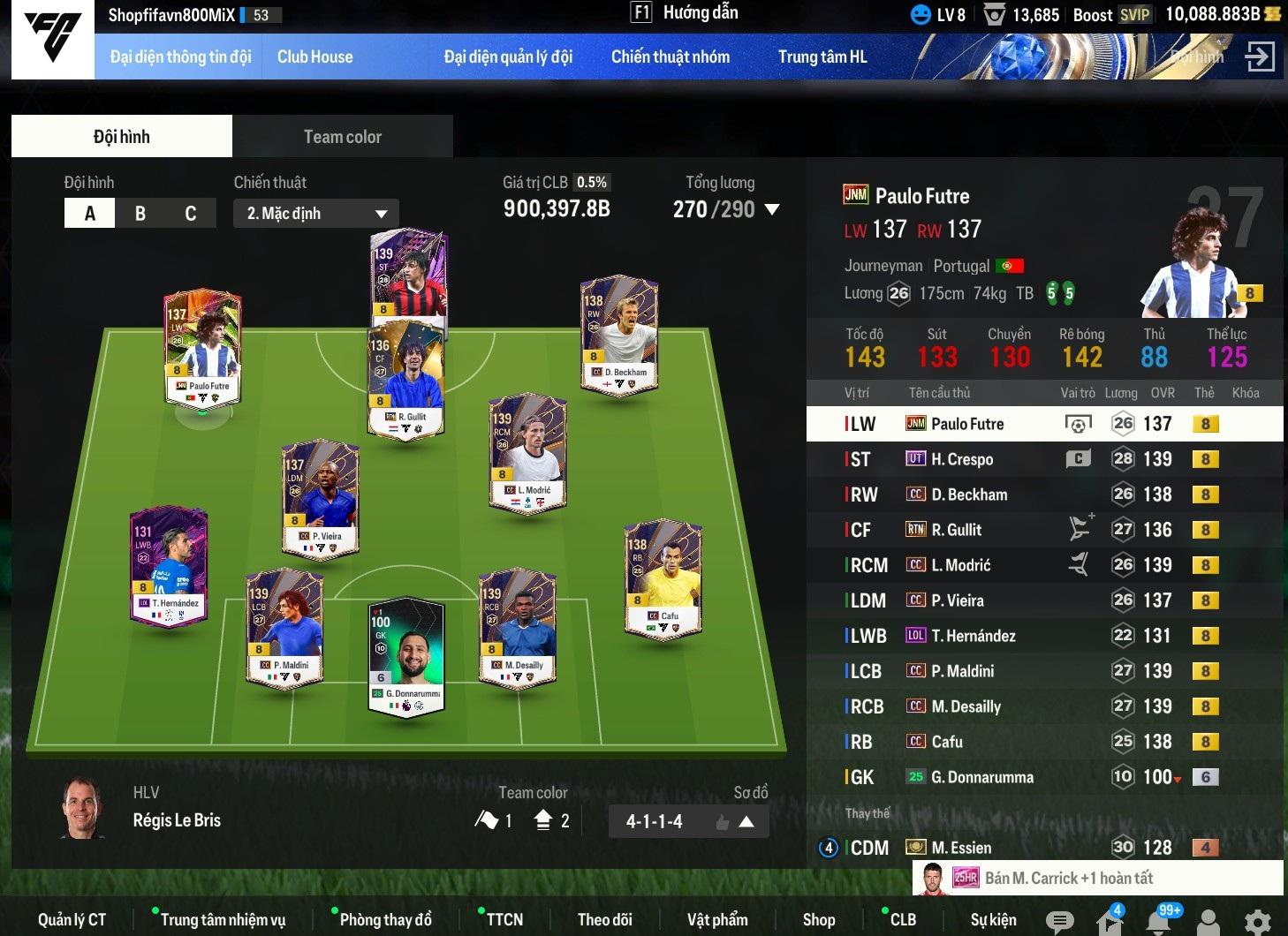 Tài khoản FO4 #39882