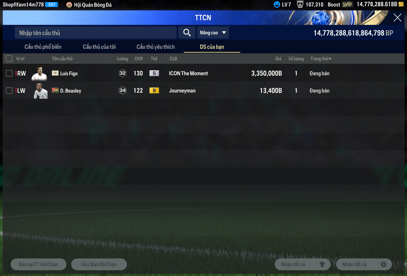 Tài khoản FO4 #40992