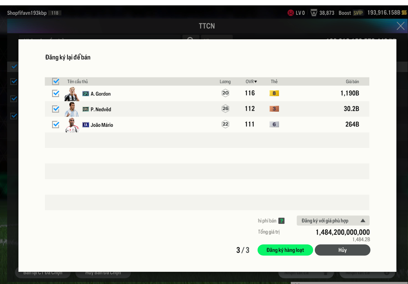 Tài khoản FO4 #36458