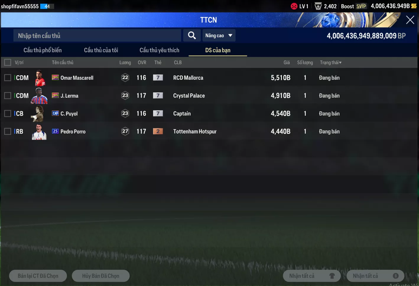 Tài khoản FO4 #41431