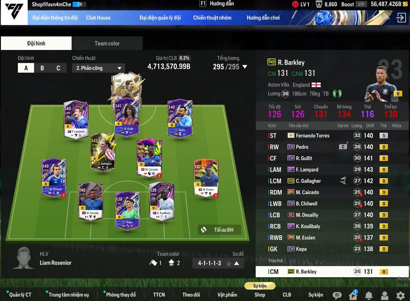 Tài khoản FO4 #45602