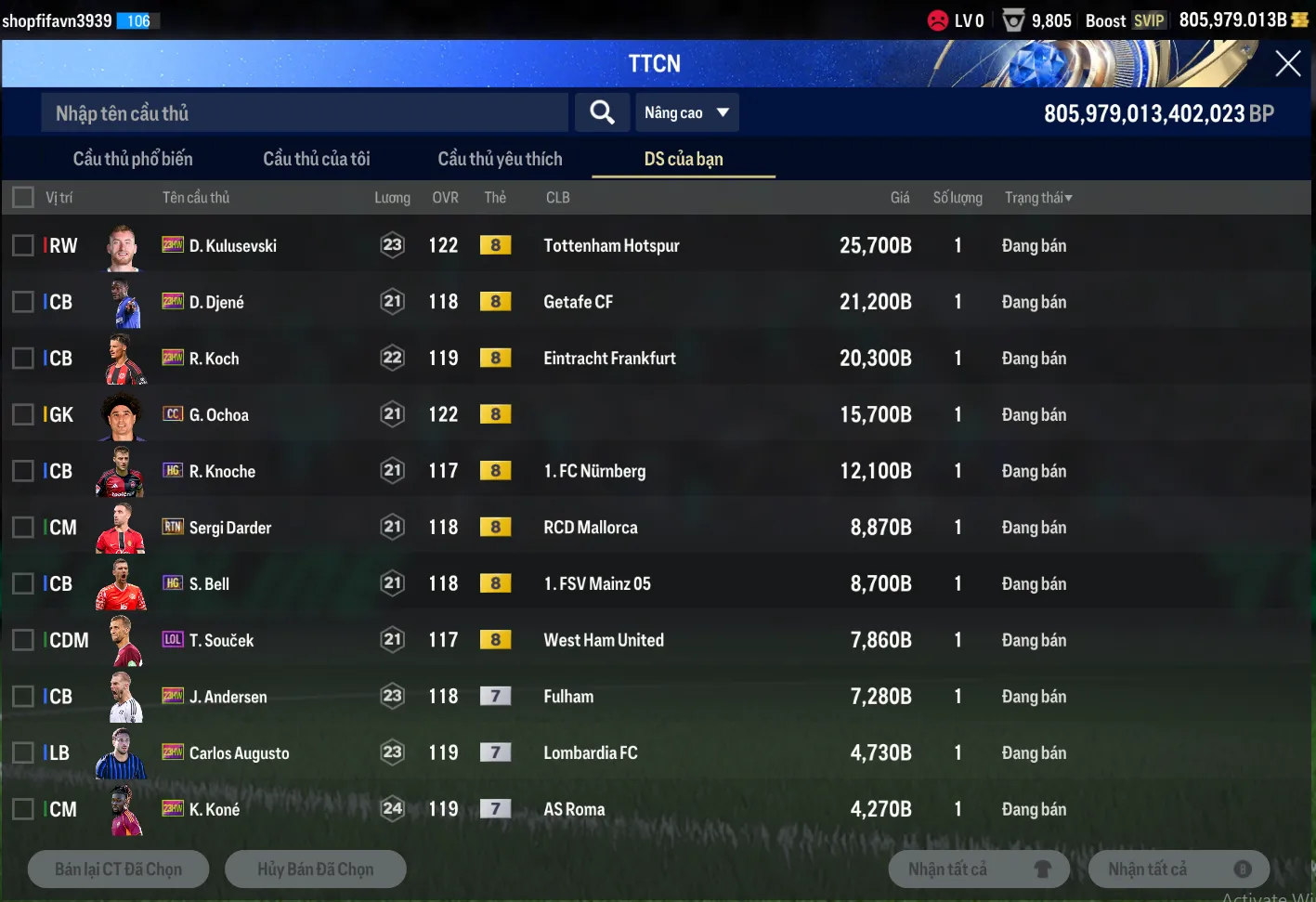 Tài khoản FO4 #43467