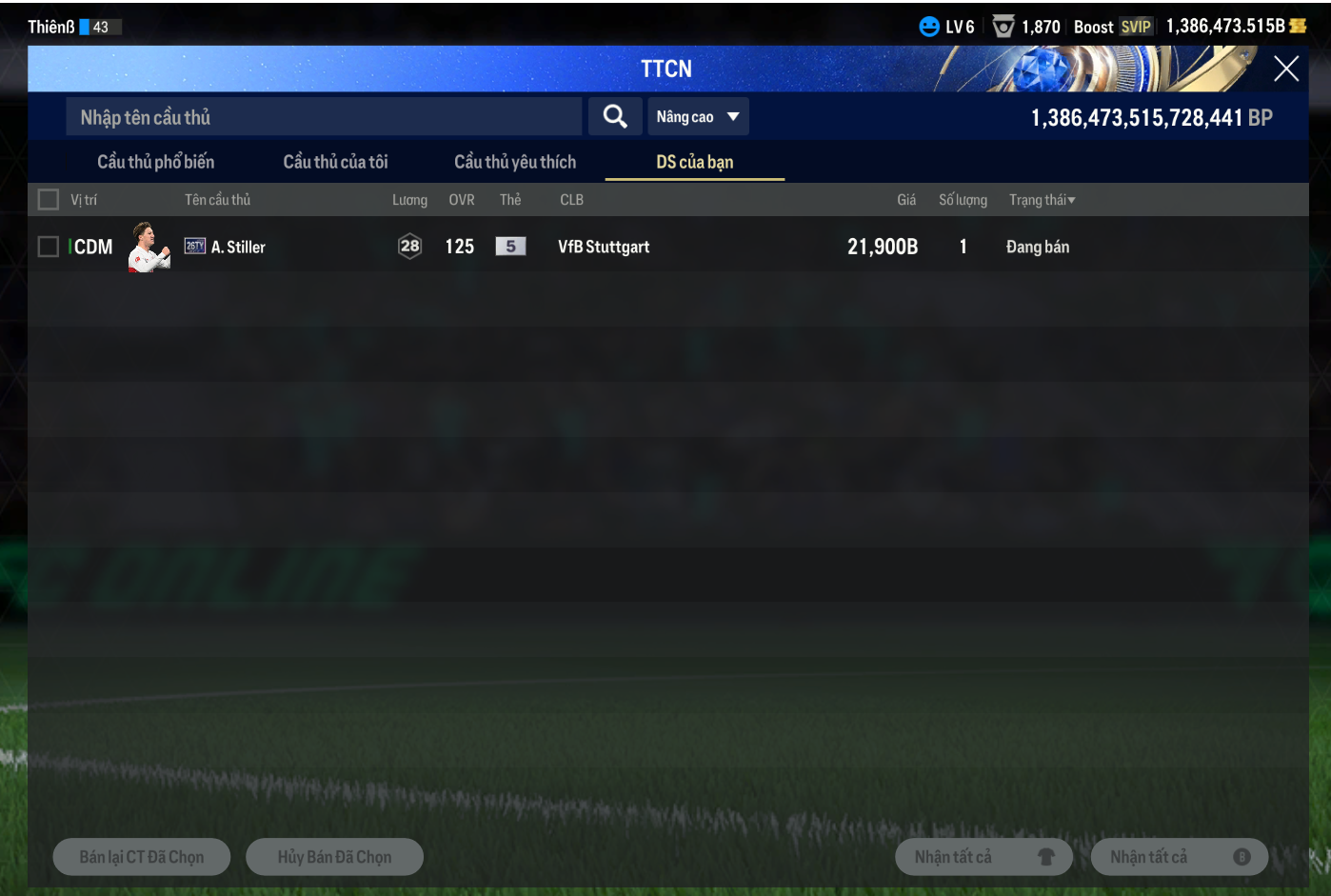 Tài khoản FO4 #41050