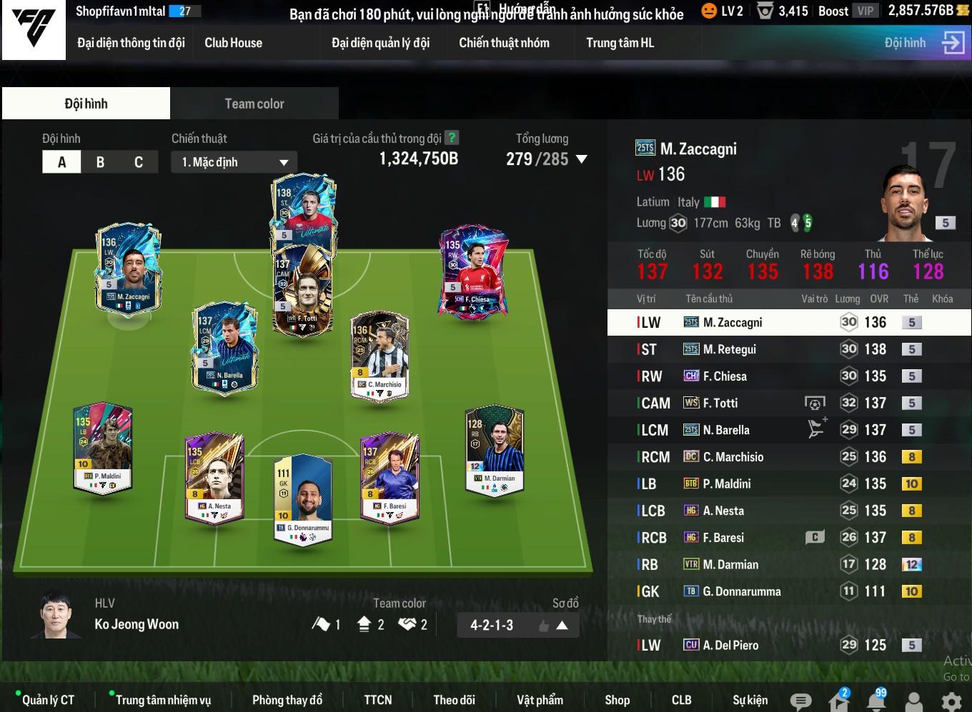 Tài khoản FO4 #37118