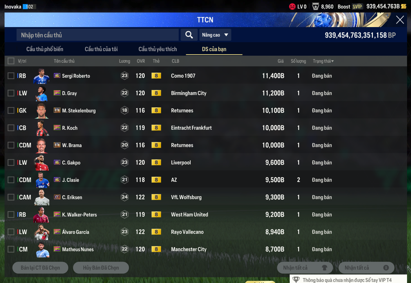 Tài khoản FO4 #45581