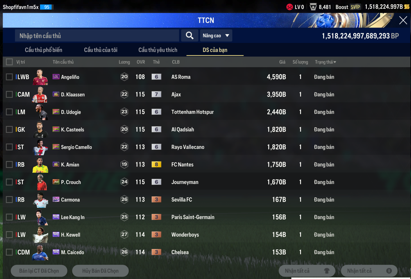 Tài khoản FO4 #44601