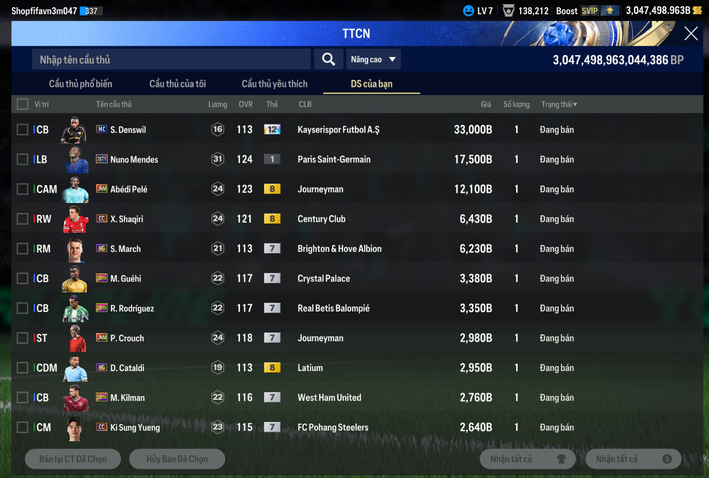 Tài khoản FO4 #40771