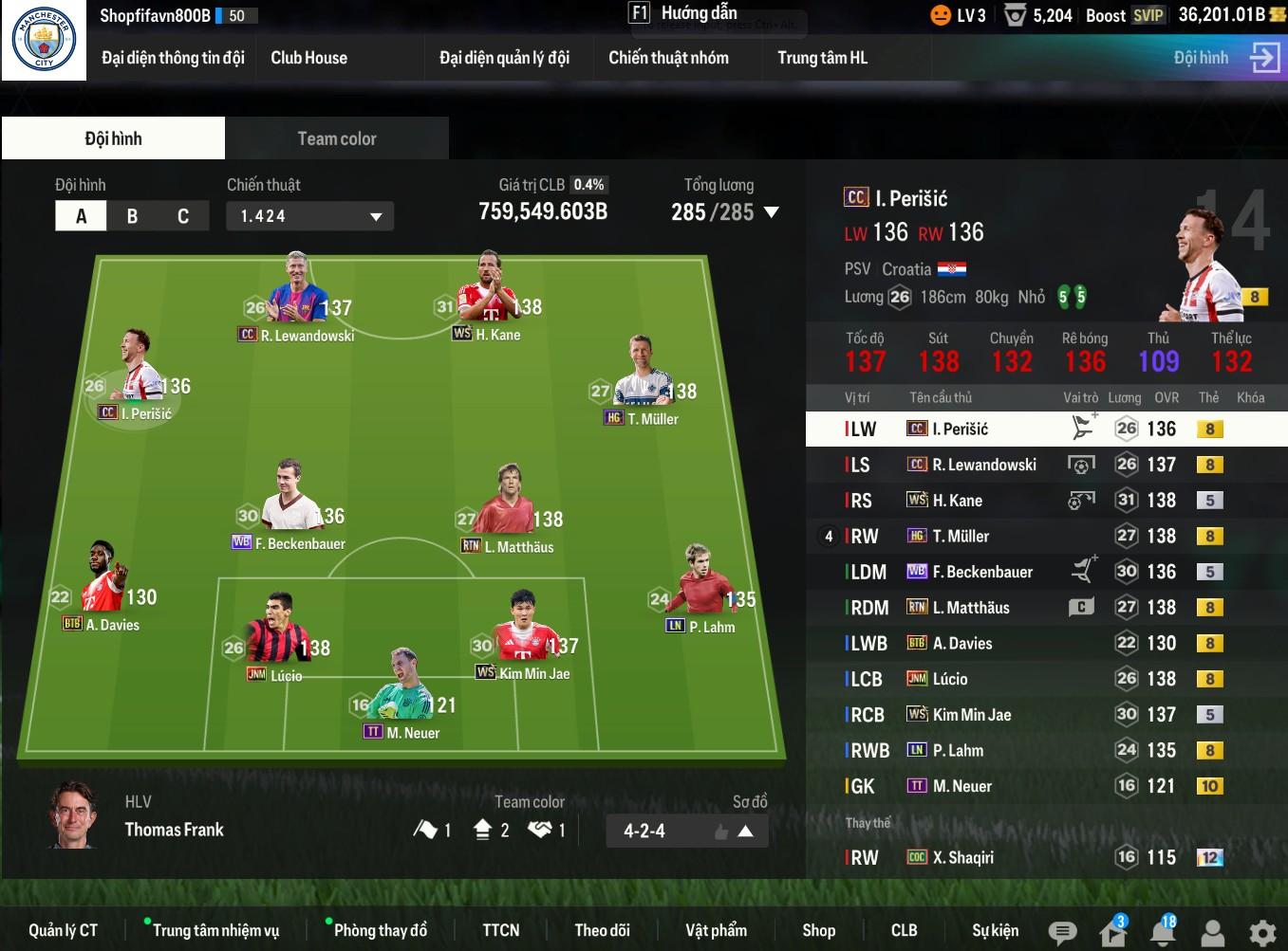 Tài khoản FO4 #36848