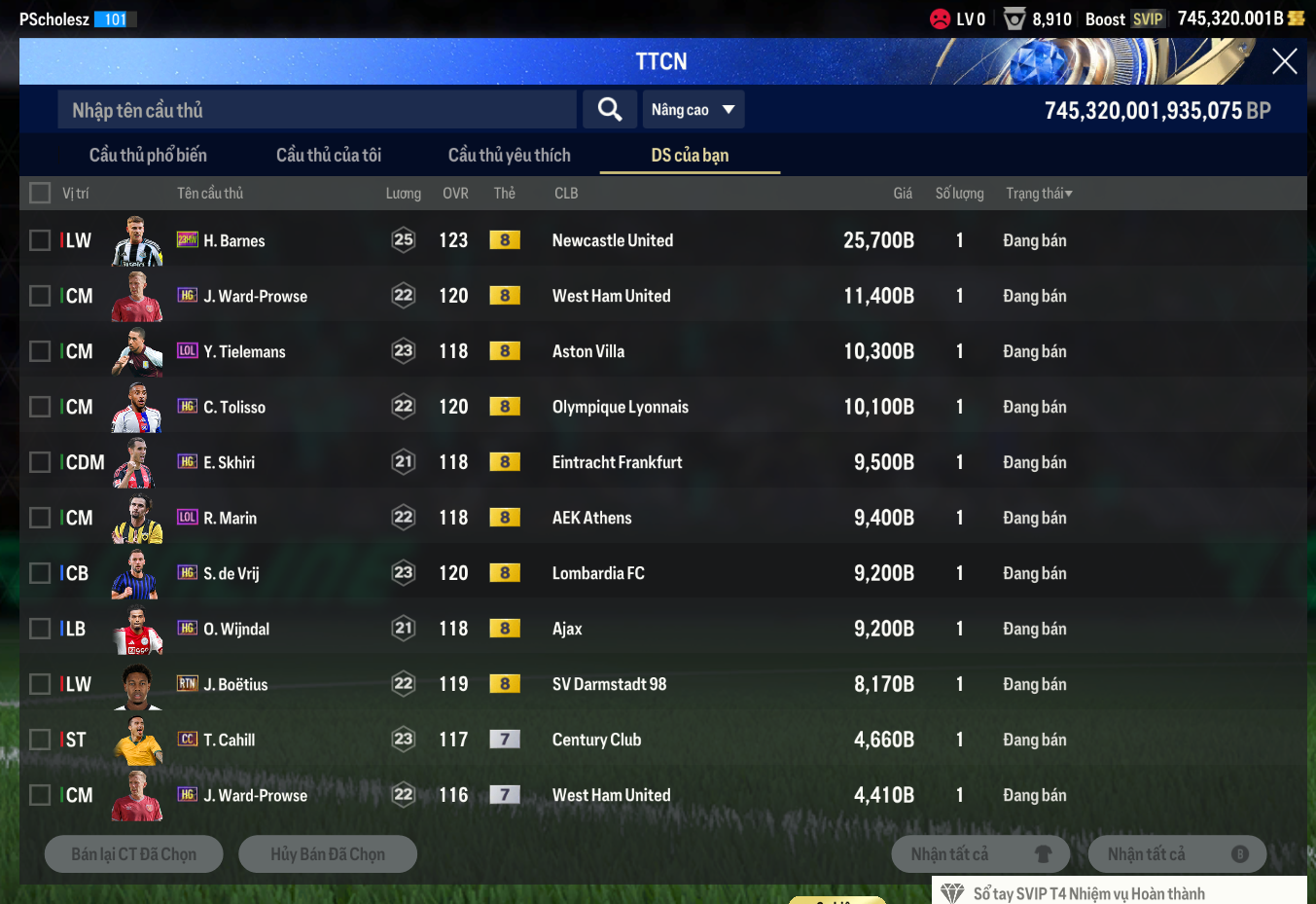 Tài khoản FO4 #45513