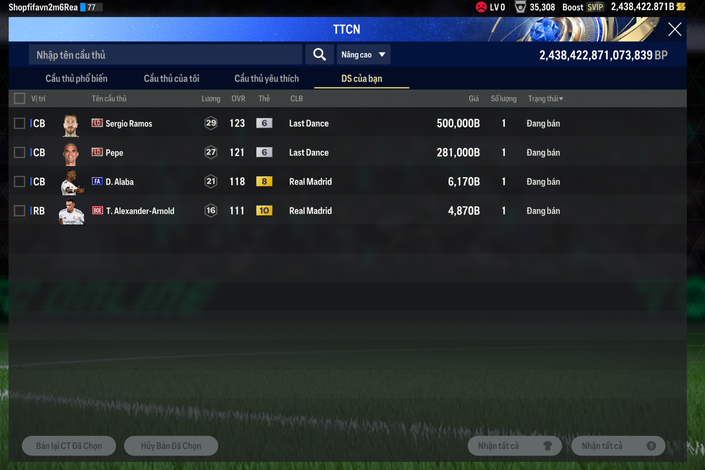 Tài khoản FO4 #40921