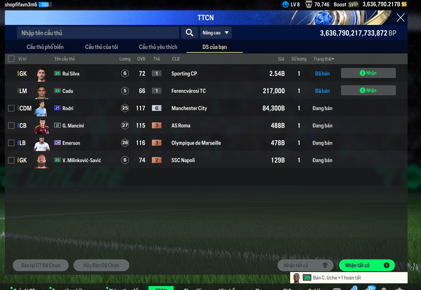 Tài khoản FO4 #41794