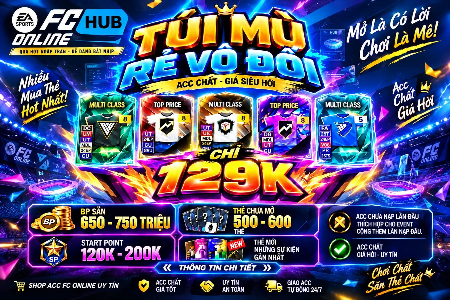 ACC TÚI MÙ 129K