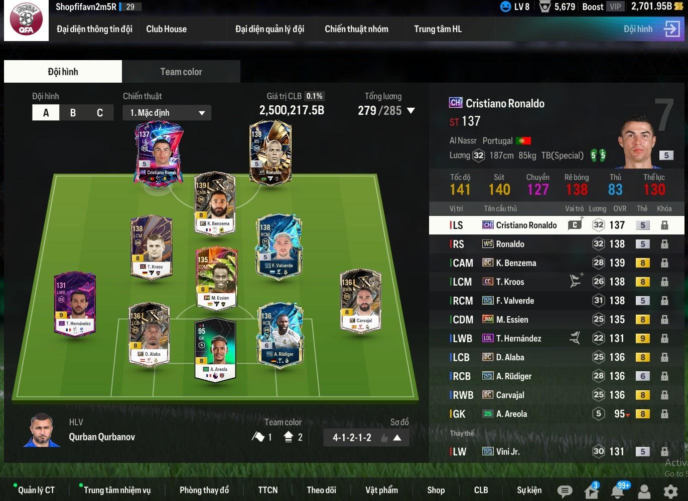 Tài khoản FO4 #36050