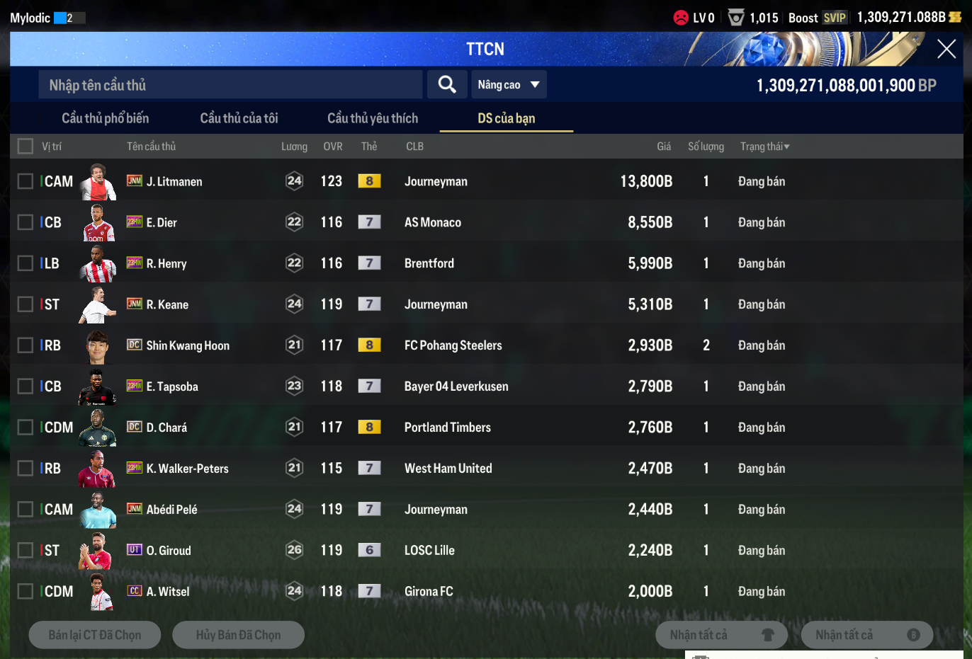 Tài khoản FO4 #40923