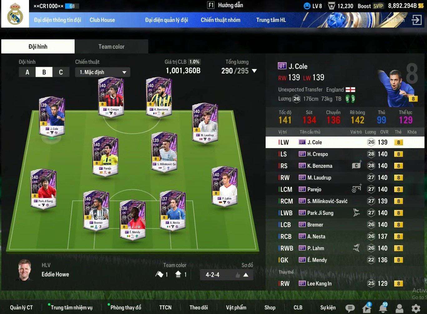 Tài khoản FO4 #41783