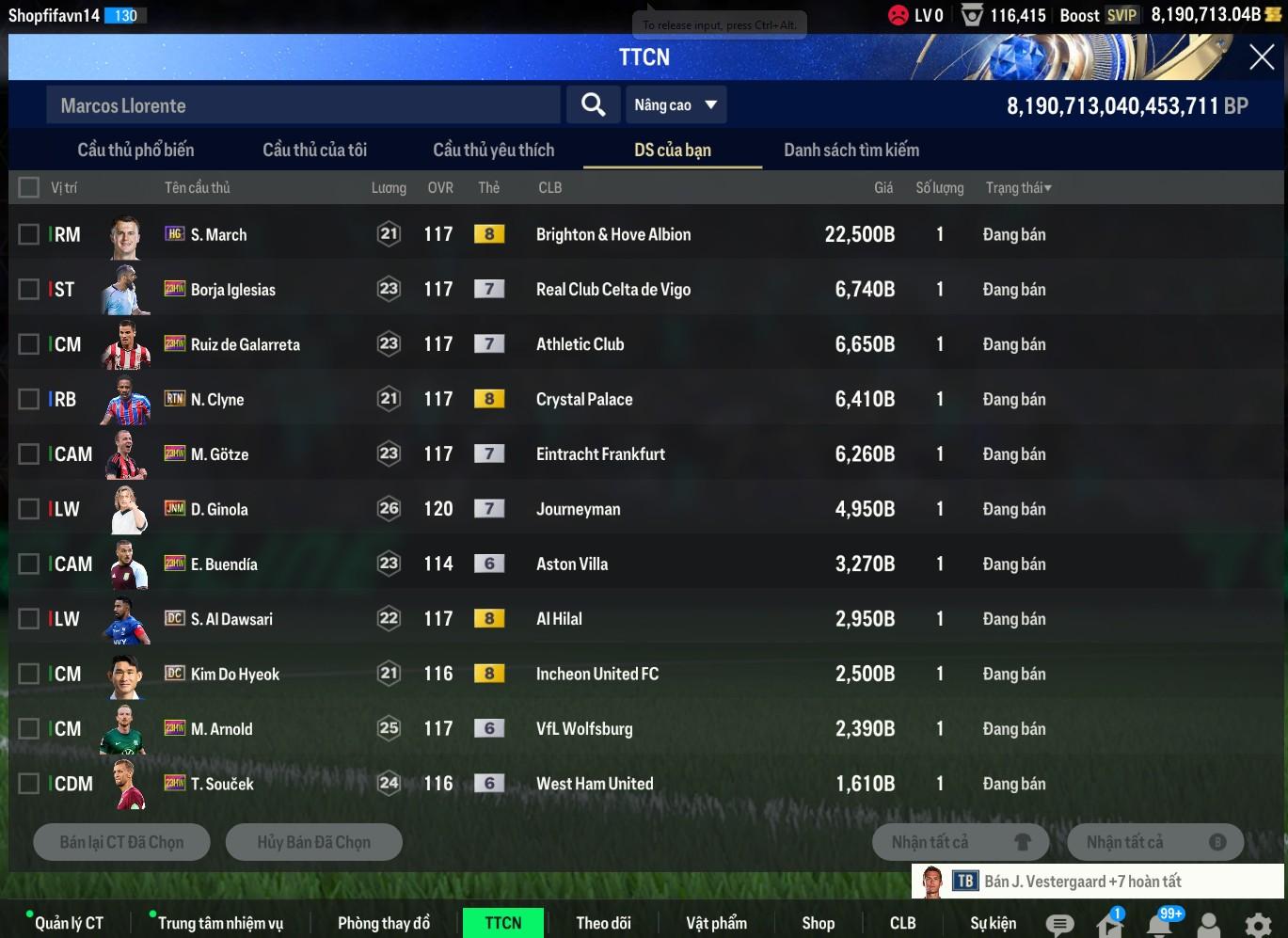 Tài khoản FO4 #41482