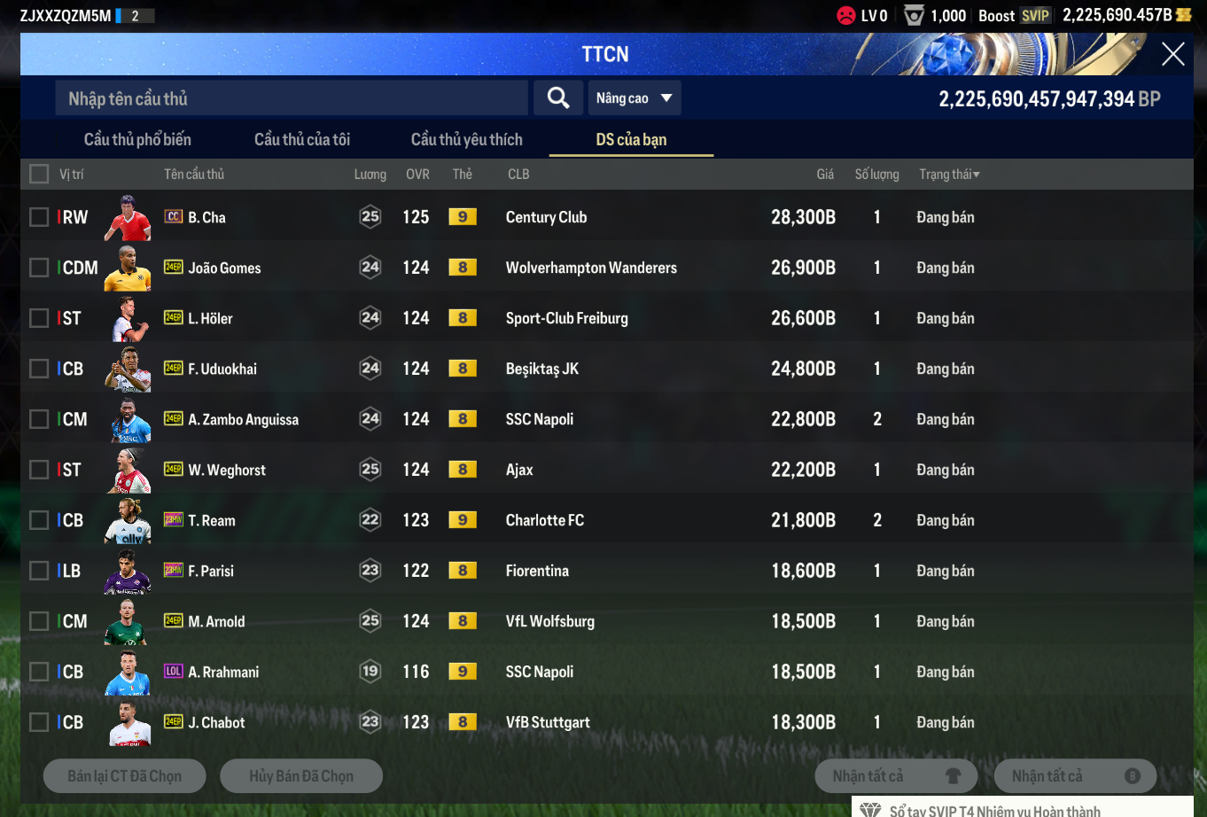 Tài khoản FO4 #45245