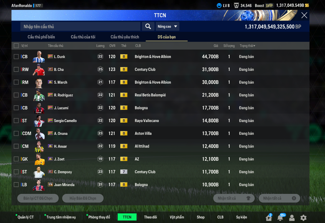 Tài khoản FO4 #43352