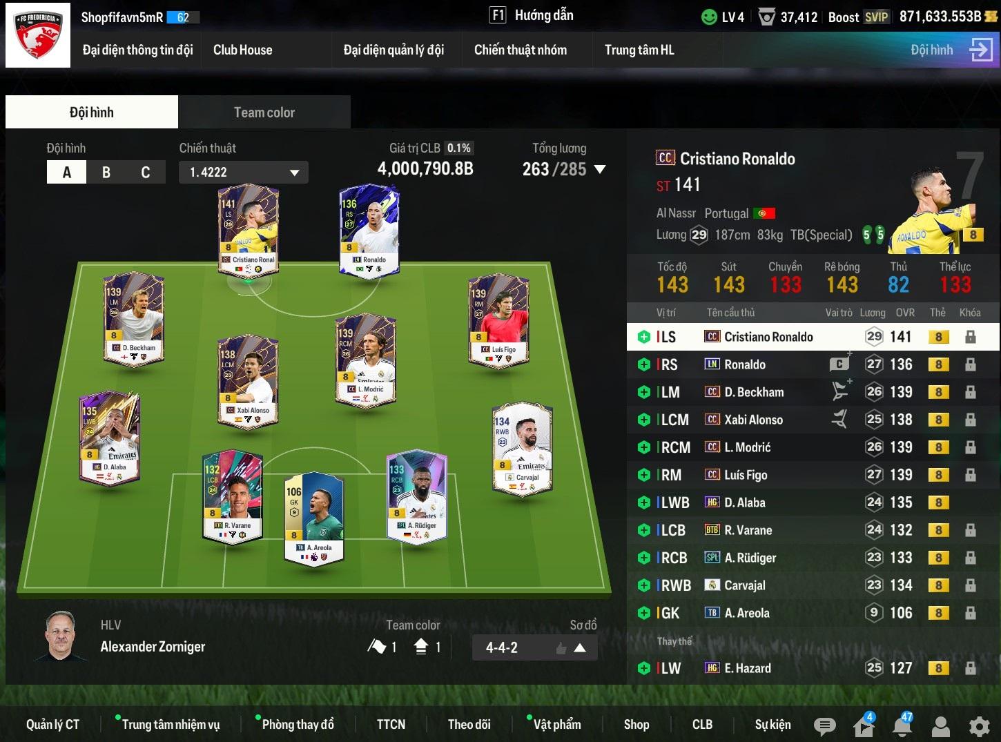 Tài khoản FO4 #35065