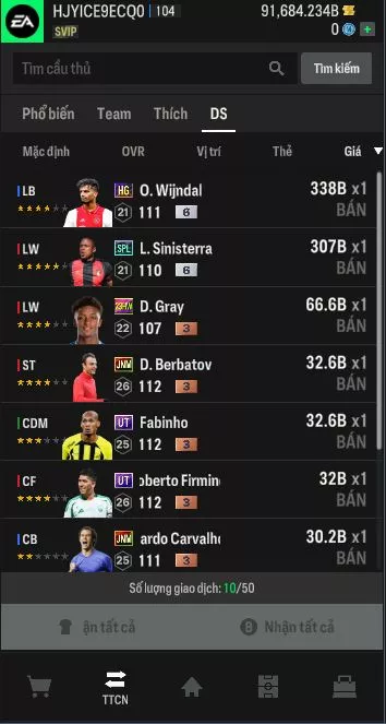 Tài khoản FO4 #35560