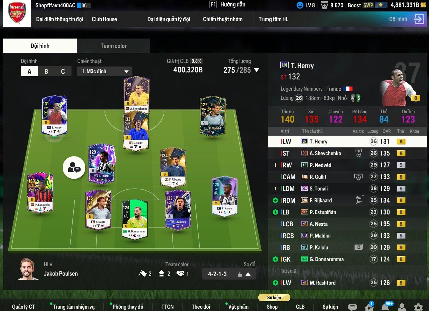 Tài khoản FO4 #37869