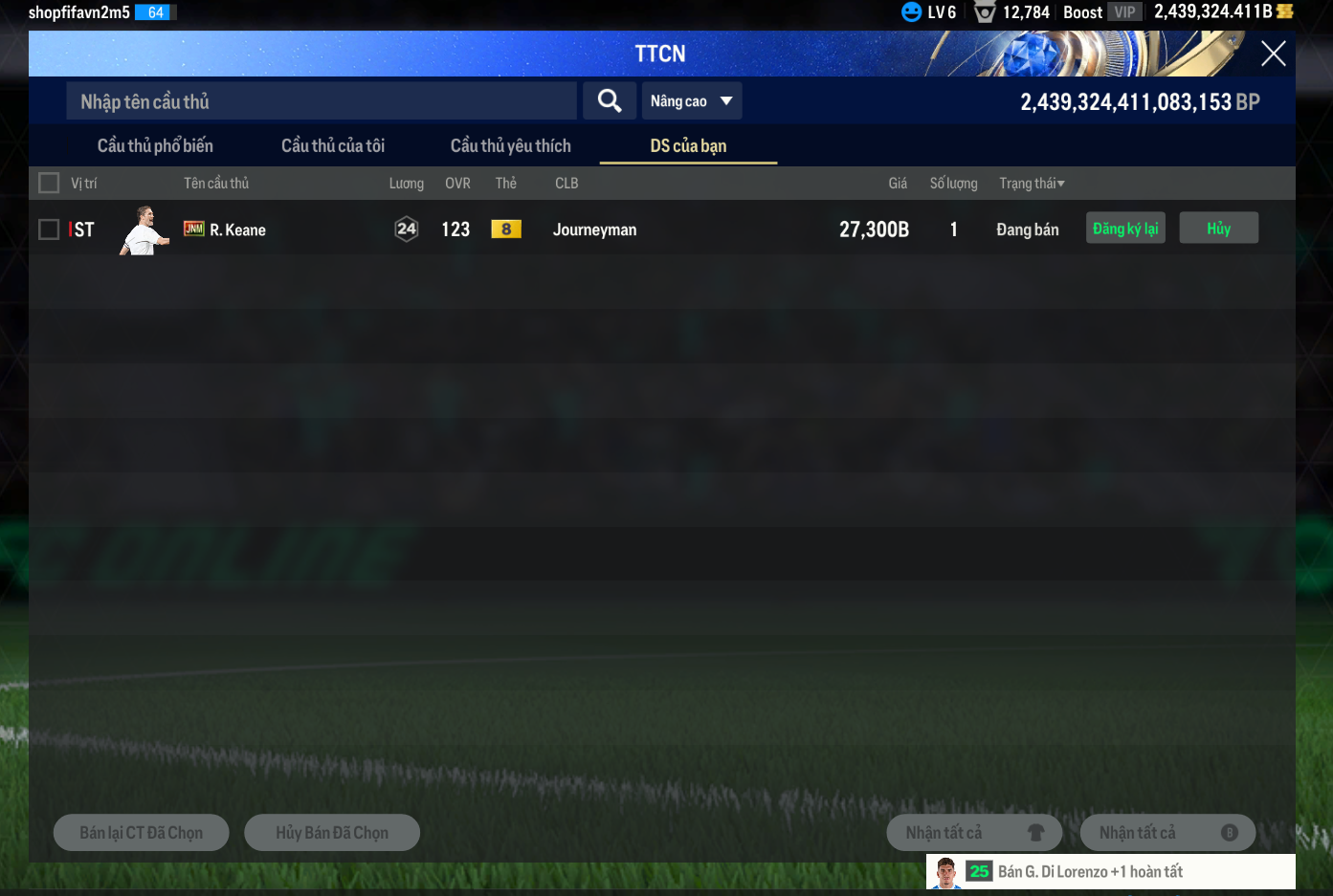 Tài khoản FO4 #43246